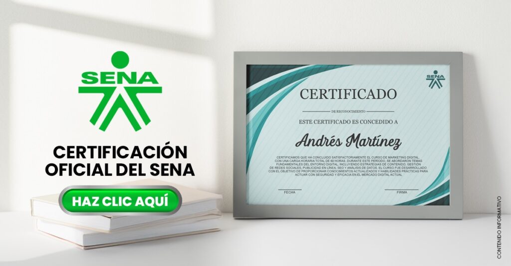 Estudia gratis con el SENA y consigue tu certificado desde cualquier lugar
